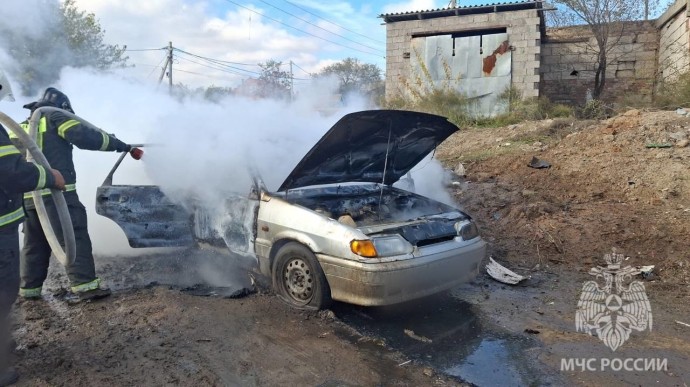 87 автомобилей сгорели за год в Астраханской области