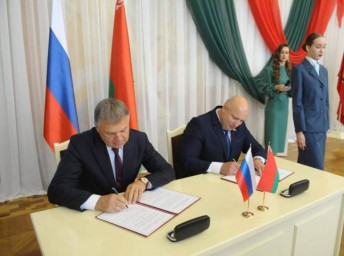 У Ангарска появился новый побратим – Бобруйск