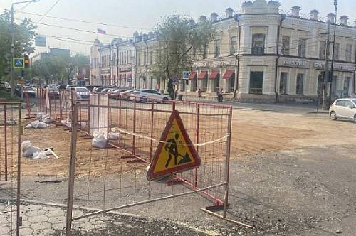 В Благовещенске из-за открытия проезда на перекрестке 50 лет Октября — Амурская автобусы изменили маршруты