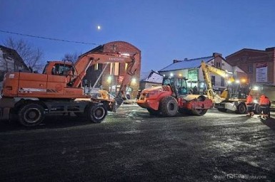 Стало известно, когда завершат ремонт улицы Мухина в Благовещенске