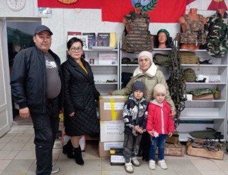 Житель Башкирии передал землякам на СВО комплект автошин