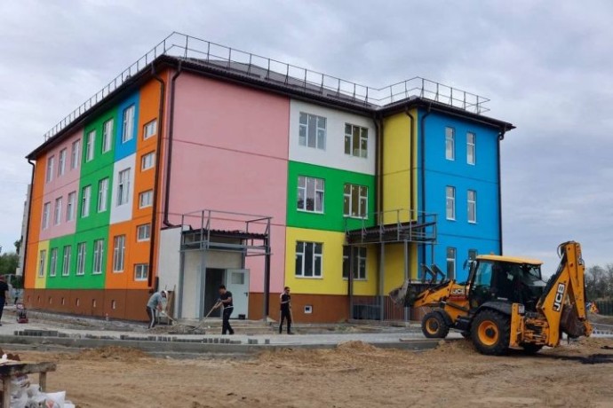 В Астрахани готовят к вводу в строй новый детсад
