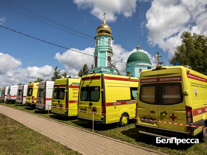 В Белгородской области впервые в профмастерстве состязались бригады скорой (фоторепортаж)