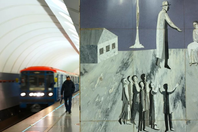 Дептранс: интервалы увеличены на севере «салатовой» ветки из-за человека на пути Дептранс: интервалы увеличены на севере «салатовой» ветки из-за человека на пути