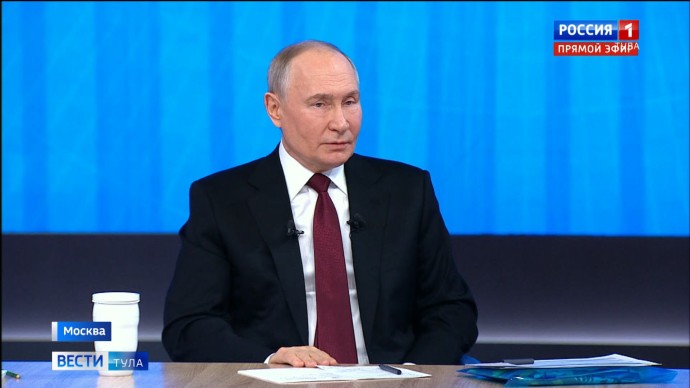 «Итоги года с Владимиром Путиным»: к 7 утра поступило более 2,2 млн сообщений