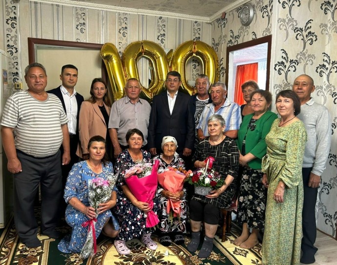 Труженица тыла из Башкирии отметила 100-летний юбилей