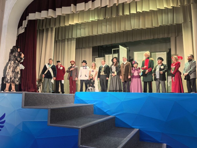 Созданный в ярославском театре Федора Волкова спектакль показали в Херсонской области Созданный в ярославском театре Федора Волкова спектакль показали в Херсонской области