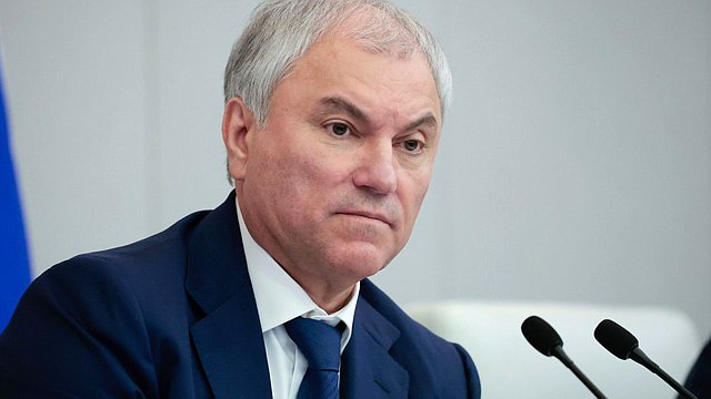 Вячеслав Володин: необходимо принятие мер по снижению документационной нагрузки в сферах образования и здравоохранения