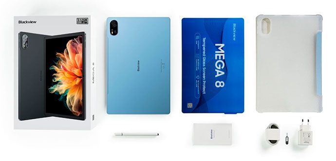Планшет Blackview MEGA 8 выходит с 13-дюймовым экраном и интеграцией DeepSeek R1, ChatGPT-4o mini и Gemini AI 2.0
