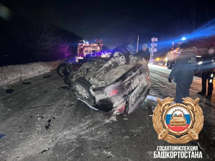 Один погиб, трое — в больнице: страшное ДТП в Башкирии Один погиб, трое — в больнице: страшное ДТП в Башкирии