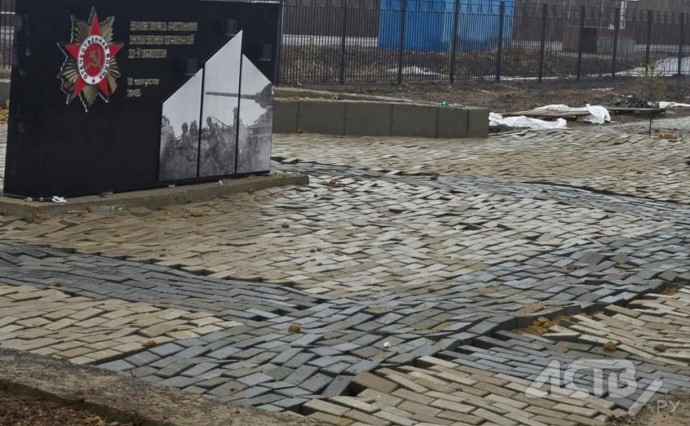 "Это просто шок": новый сквер "По следам боевой славы" в Рощино не пережил зиму