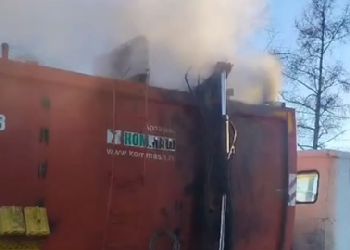 Горячая зола стала причиной серии возгораний мусорных контейнеров в Приамурье