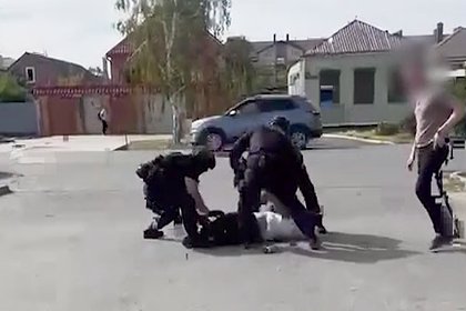 Задержание воров батарей для дронов с российского предприятия попало на видео