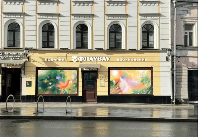 «Флаувау» запускает офлайн-магазин подарков в центре Москвы