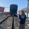 После схода вагонов возбуждено уголовное дело