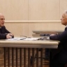 Встреча Михаила Мишустина с председателем правления государственной компании «Автодор» Вячеславом Петушенко