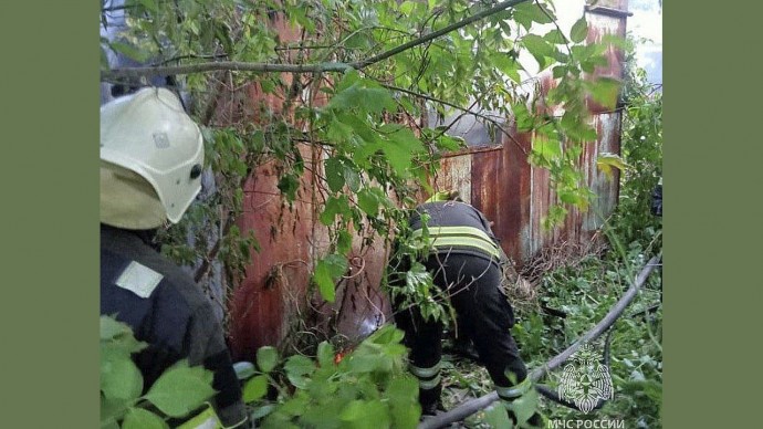В Туле на пожаре погиб человек