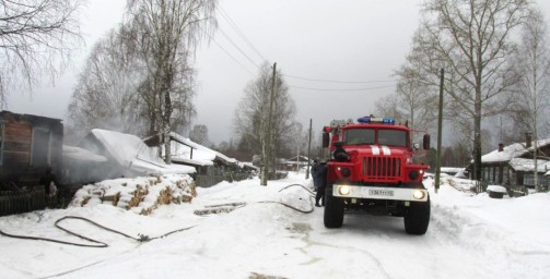 Неисправные печи устроили два пожара в Кирове