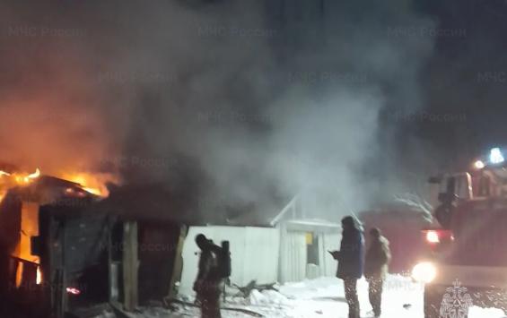 В Курской области при пожаре в Будановке погиб 10-летний ребенок