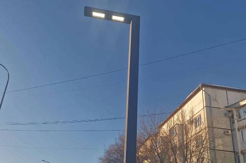 В Благовещенске восстанавливают уличное освещение в микрорайоне