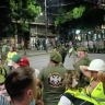 В Белграде произошли столкновения протестующих с полицией
