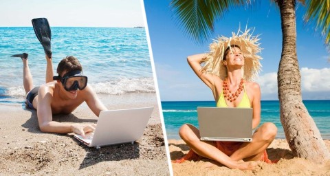 Офис у моря - работаем, загораем: россияне выбирают формат «воркейшн» в 2026 году