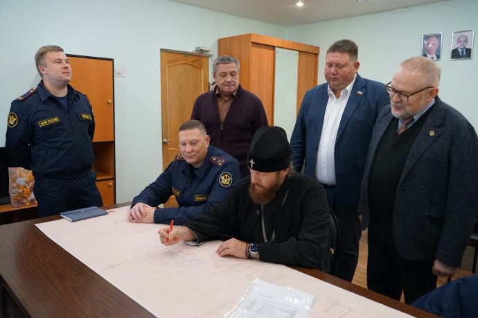 На территории следственного изолятора в Вологде начнется строительство храма-часовни На территории следственного изолятора в Вологде начнется строительство храма-часовни