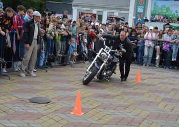 Показательные выступления байкеров состоялись в Белогорске