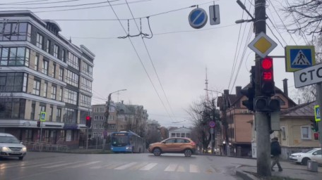 Загруженность кировских дорог 7 ноября — 4 балла