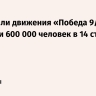 Фестивали движения «Победа 9/45» посетили 600 000 человек в 14 странах