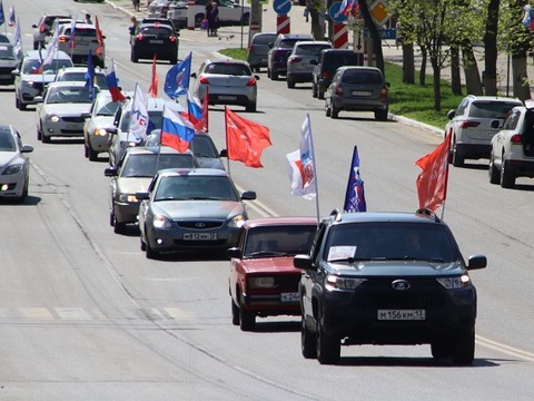 В Саранске состоялся «Автопробег Победы»