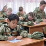 Астраханские школьники написали письма поддержки военнослужащим Росгвардии