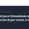 Температура в ближайшие дни по всей России будет около и выше нормы