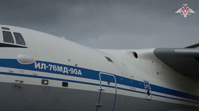 Ростех передал в войска новый военно-транспортный самолёт Ил-76МД-90А