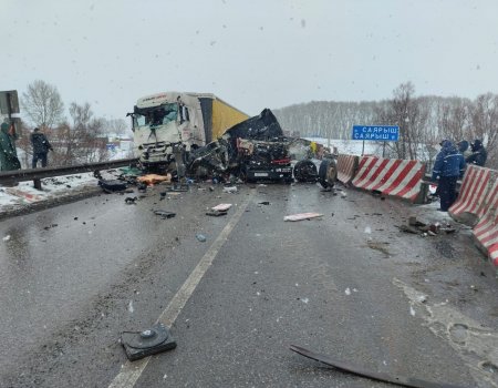 В Башкирии на трассе Уфа - Оренбург произошла смертельная авария