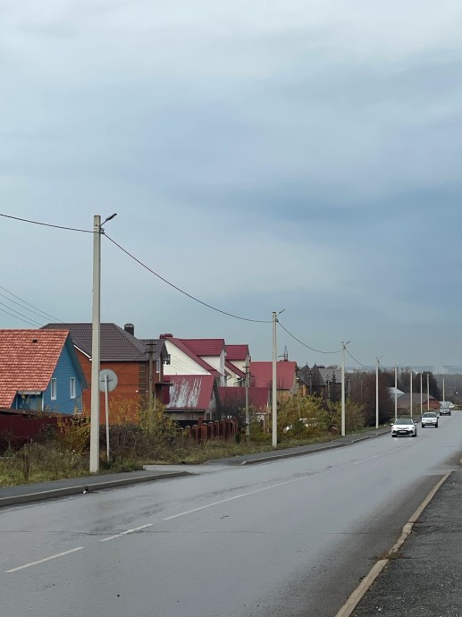 В частном секторе уфимской Дёмы монтируют уличное освещение