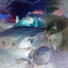 В Забайкалье водитель Toyota Opa пострадал, врезавшись в дерево
