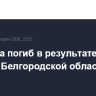 Мужчина погиб в результате атаки БПЛА в Белгородской области