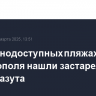 На труднодоступных пляжах Севастополя нашли застарелые пятна мазута