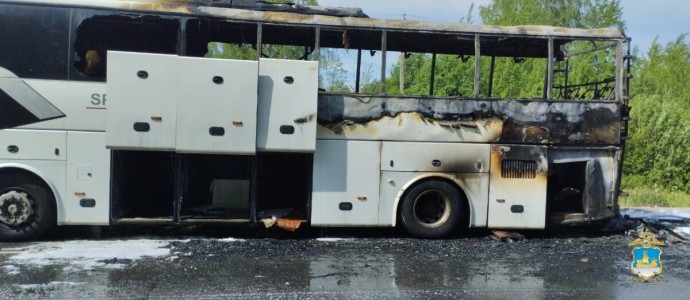 Стали известны подробности ЧП со сгоревшим автобусом, который вез костромских детей