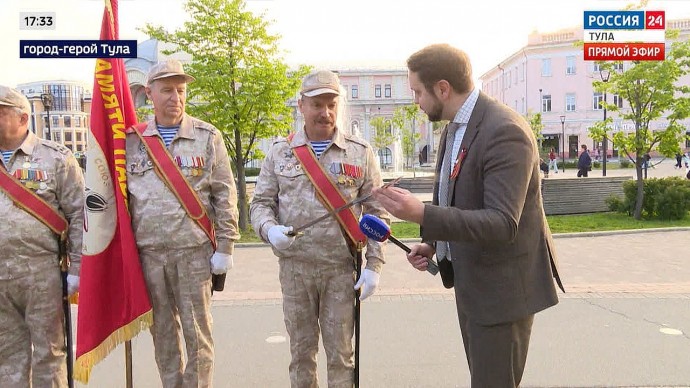Как готовили парад Победы в Туле