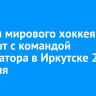 Звезды мирового хоккея сыграют с командой губернатора в Иркутске 28 февраля