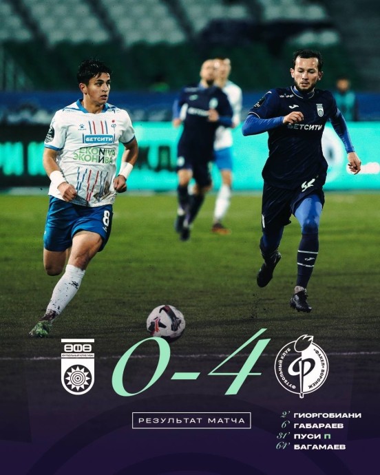 ФК «Уфа» уступил дома лидеру чемпионата «Факелу»