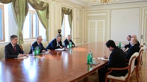 Алексей Оверчук встретился с Президентом Азербайджанской Республики Ильхамом Алиевым
