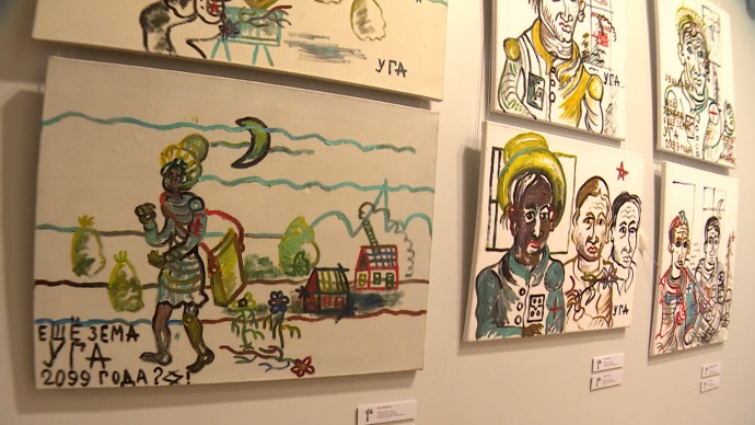 Выставка картин «Букварь жизни» Геннадия Устюгова открылась в Михайловском замке