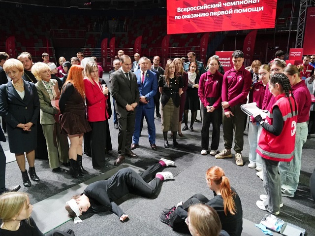 В Саранске проходит Всероссийский чемпионат по оказанию первой помощи В Саранске проходит Всероссийский чемпионат по оказанию первой помощи