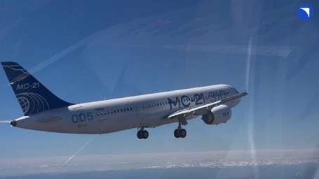 Лайнер МС-21 с новыми отечественными системами совершил первый полёт