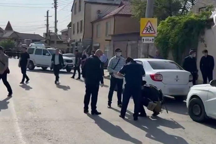 В МВД уточнили количество нападавших на полицейских в Дагестане