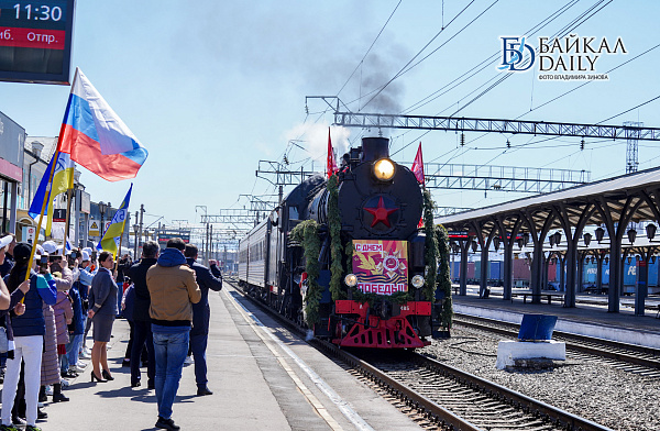 По Забайкалью проедут ретропоезда и составы с техникой военных лет