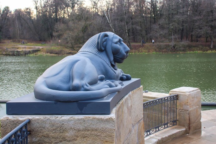 Завершилась реставрация Львиной пристани в усадьбе Кузьминки